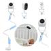 MYPIN Baby Monitor Holder Universal Flexible Baby Monitor Mount Baby Monitor Camera Indoor Cameras Monitor Stand(Baby Monitor not Included) Blue