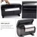 3 Pcs Tin Foil Hairdressing Foil Cutting Machine Fold Aluminium Foil Hairdressing Foil Dispenser Bin Organizer Manicure Nail Clippers Abs Environmental Protection Material Blackx3pcs 17x9cmx3pcs - Buy Online on SooperMarket.com