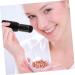 Mikinona flat heel pearl Cosmetic Brush makeup powder puff make up nail hair dryer brush bottle brush loose powder concealer brush Black Blush Brush Concealer hair contour brush - Buy Online on SooperMarket.com