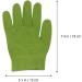 Moisturizing Gel Gloves for Dry Hands | Milists Spa & Beauty Care - 2 Pairs (Blue & Green) - Buy Online on SooperMarket.com