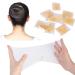 Blonde Hair Net 24Pcs WeKen Individual Package 20 Inches Invisible Elastic Edge Mesh Bun Hair Nets for Food Service Ballet Bun Sleeping Women and Wig 24 PCS Blonde