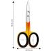 YSCARE Curved Stainless Steel Cuticle Nail Scissors for Manicure & Pedicure - Multi-Use Grooming Tool - Buy Online on SooperMarket.com