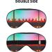 Bright Beautiful Colorful Art Print Double-Sided Eye Mask Soft and Light Blocking for Enhancing Sleep Quality - Buy Online on SooperMarket.com