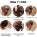 Afro Puff Drawstring Ponytail Short Afro Bun Extension Hairpiece Synthetic Curly Hair Ponytail for Black Women Afro Chignon Hairpieces Wig Party Cosplay Costume for Women - Buy Online on SooperMarket.com