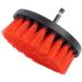 3pcs 3 Colors Drill Brush Replacement Power Scrubber Brush Electric Drill Kit for Bathroom Surfaces Tub Kitchen Shower and Sinks (Red) - Buy Online on SooperMarket.com