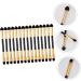 Healeved 75 Pcs Eye Shadow Brush Double Ended Makeup Brush Makeup Sponge Brush Eye Shadow Fiber - Buy Online on SooperMarket.com