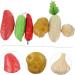 Cabilock 12 Pcs Simulated Vegetable Model Plants Decor Kid Vegetable Toys Fidget Toy for Kids Fake Vegetable Models Kids Decor Kids Toys Home Decor Simulation Fruit Decors Carrot Foam Chili Colorfulx2pcs 14X5.5X5.5CMx2pcs - Buy Online on SooperMarket.com