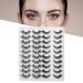 Buy 20 Pairs 6D False Eyelashes | Natural Thickening Soft Reusable Extensions (MC-12) for Stunning Eyes International Shipping Available - Buy Online on SooperMarket.com