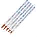 Evvmnaks 1 Set of Nail Brush Tools Set Carving Glitter Pen Manicure DIY Nail Art Tool - Buy Online on SooperMarket.com