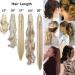 12 Curly Dark Brown Claw Clip Ponytail Synthetic Hair Extension - Long Pony Tail Hairpiece - Buy Online on SooperMarket.com