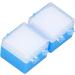 Pack of 20 Durable Plastic Bridge Boxes for Denture Storage | Foam Insert Portable & Ideal for Laboratories and Clinics - Buy Online on SooperMarket.com