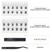 LASHVIEW DIY Eyelash Extension Kit | Natural Pre-cut Cluster Lashes with Glue and Tweezers | Synthetic, Reusable, Featherlight | MY DAY Mix 12/14mm - Buy Online on SooperMarket.com