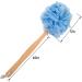 Arswin Loofah Back Scrubber for Shower | Long Handle Bath Sponge | Exfoliating Luffa Pouf on a Stick | Soft Nylon Mesh Cleaner | Women & Men | Blue - Buy Online on SooperMarket.com