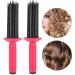 Hair Curling Roll Comb 2pcs Hair Curler Hair Curling Roll Comb Anti Slip Curling Wand Hairstyling ToolsHair Straightening Irons Curling for Hair Salon Home - Buy Online on SooperMarket.com