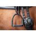 Equinate Safety Bars Manchester 10cm Black Matt - Anti-Slip Rubber Tread - Stirrup for Adults & Children - 2 Pieces for Ankle Relief - Buy Online on SooperMarket.com