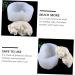 Ciieeo 3pcs Mold Animal Resin DIY Cake Rubber Dessert Jewelry Ice Cube Candy Chocolate Ice Cube Mould Silicone Coaster Epoxy Baking Tool Sleeping Dogs 3D Silica Gel Mousse Chocolate White 10.8X8.5X5CMx3pcs - Buy Online on SooperMarket.com