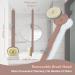 Pink Long Handle Back Scrubber for Shower with Soap Dispenser - Exfoliating Bath Brush 14in - Buy Online on SooperMarket.com