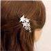 1pc Alloy Hairpin Silver Hair Ornament Hair Clip Stars Shape Hair Pins Women Cute Star Hair Styling Jewelrys - Buy Online on SooperMarket.com