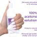 STYLFILE 100% Acetone at Home Gel Nail Varnish or Acrylic Remover 400ml Perfect for Soaking Off Gel Polish Quick & Easy Lifts Gel Polish in 15 Minutes - Buy Online on SooperMarket.com