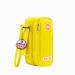 EpiPen Carrying Medical Case - 2 Tier - Yellow Insulated Portable Bag with Zipper - for 2 EpiPen's Auvi-Q Asthma Inhaler and Spacer Small Ice Pack Eye Drops Allergy Medicine Essentials (Yellow)