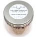 Amor Florum Blu - 100% natural bathing salt - Himalaya salt made of Punjab Pakistan Totes Sea salt rose geraniums.Detoxify calm relax soft.400g