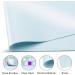 Creator Silicone Craft Mat 20x16 for Resin, Painting, Art - Non-Stick Silicone Sheet for Clay & Play Doh - Includes Cleaning Cup (Blue) - Buy Online on SooperMarket.com