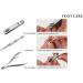 Professional 12-Piece Manicure & Pedicure Set | Stainless Steel Nail Clipper Kit | Travel Grooming Tools - Black - Buy Online on SooperMarket.com