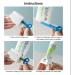 Toothpaste Squeezer Roller | Toothpaste Tube Squeezer - Rolling Tube Toothpaste Squeezer Toothpaste Seat Holder Stand Rotate Toothpaste Dispenser for Bathroom Laoxi Blue - Buy Online on SooperMarket.com