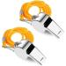 OBKJJ Coach Whistle 35-Pack with Lanyard | Football Referee Essential for Sports Training and Emergencies - Buy Online on SooperMarket.com