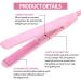 Small Curling Iron for Short Hair | 2 in 1 Mini Hair Straightener & Curler | Tourmaline Ceramic | Pink - Buy Online on SooperMarket.com