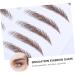 Gogogmee Hair-like Eyebrows 4pcs Eyebrow Stickers Tool Stickers Imitation Eyebrows Water Transfer Eyebrow Sticker Mold Cosmetic - Buy Online on SooperMarket.com
