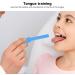 Portable Plastic Tongue Depressor Set - Mixed Colors - 2pcs Tongue Tip Trainer for Girls | Home Use - Buy Online on SooperMarket.com