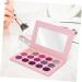 Gogogmee 15 Eyeshadow Compact Colorful Eyeshadow Glitter Eyeshadow Makeup Palette Eyeshadow Palette Purple - Buy Online on SooperMarket.com