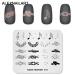 Buy 4pcs Chinese Style Nail Art Stamping Plates Set - Multi-Pattern Design with Polish Stamper | International Shipping Available - Buy Online on SooperMarket.com