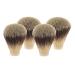 4 Pieces Knot Shaving Brush For Salon Ramoval Cutting Cleaning