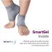 NatraCure Vented Moisturizing Gel Heel Sleeves - Skin Softening Treatment Socks for Cracked Heels & Dry Feet - Gray, Large - Buy Online on SooperMarket.com