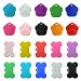 Dzsomt Dog brand 20 pieces of dog starks made of aluminum personalized dog dog stark dog bones dog branded paw dog stark personalized for small to medium -sized dogs and cats blanko