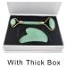 Premium Gua Sha Scraper Board & Jade Roller Set - Natural Crystal Facial Massager for Anti-Wrinkle & Skin Slimming - Perfect Home Decoration & Gift - Buy Online on SooperMarket.com