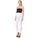 SOFTSAIL Maternity Leggings Pregnancy Pants Cotton Trousers with Belly Support Over Bump High Waisted Stretchy Soft Women Maternity Clothes Pregnancy Wear 10 White