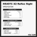Holosun HS407C-X2 Classic Open Reflex Red Dot Sight 2 MOA - Black - Buy Online on SooperMarket.com