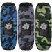 iBREK Silicone Stretchy Replacement Bands for Garmin Vivofit jr/jr 2/3 - Small 3 Pack Blue&Green&Gray Camo - Kids Boys Girls Watch Bands - Buy Online on SooperMarket.com
