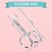 Professional Nail Scissors - Extra Fine Stainless Steel Smoke Shears with Leather Case for Toenails & Fingernails - Buy Online on SooperMarket.com