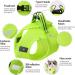 Ultra-Light Adjustable Cat Dish & Escape Protection Vest for Kittens and Puppies - Padded Running Jacket (Fruit Green) | 1 Pack - Buy Online on SooperMarket.com