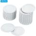 PATIKIL 1 Inch Flat Decorative Bottle Caps 50 Pack Craft Bottle Pendant Trays Double Sides Printed for DIY Pendants Craft Scrapbooks White - Buy Online on SooperMarket.com