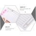 Gogogmee Magnetic Eyelash Board False Eyelashes Eyelash Display Board Lash Pallet Eyelash Holder Board Lash Extension Supplies Lash Storage Board Eyelashes Grafting Tool White Acrylic - Buy Online on SooperMarket.com