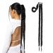 Lullabellz Extra AF Double Up Hair Braid 34-Inch Length Natural Black Extra AF Double Up Braid Natural Black