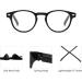 JM 4 Pack Vintage Round Spring Hinge Reading Glasses for Men & Women +1.0 Mixed Color Set - Buy Online on SooperMarket.com