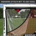 QuickPlay PRO Soccer Goal Target Net - 12x6' with 7 Scoring Zones for Shooting Practice - Buy Online on SooperMarket.com