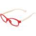Stylish Children's Glasses Frame without Prescription - Clear Lenses for Boys & Girls Ages 5-12 | Includes Red & Blue Glasses Cases - Buy Online on SooperMarket.com