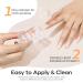 Modelones Nail Art Stamper Kit 7Pcs - Premium Double Nail Stamp Stencils & Gel for DIY French Manicure - Buy Online on SooperMarket.com
